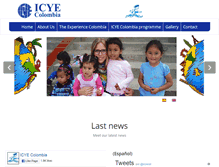 Tablet Screenshot of icyecolombia.org